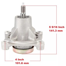 H&H Parts 3 Complete Spindle Pulley For Husqvarna CZ4815 CZ4817 CZ4818 Z4818 Z4822 Z4824