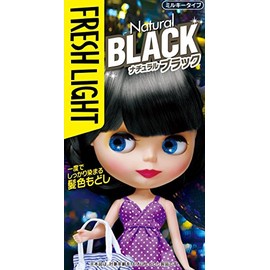 フレッシュライト ミルキーヘアカラー 髪色もどし ナチュラルブラック 60g+60mL