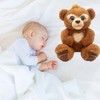 25cm Cute Bear Plush Toy Electric Music Bear Lovely Stuffed