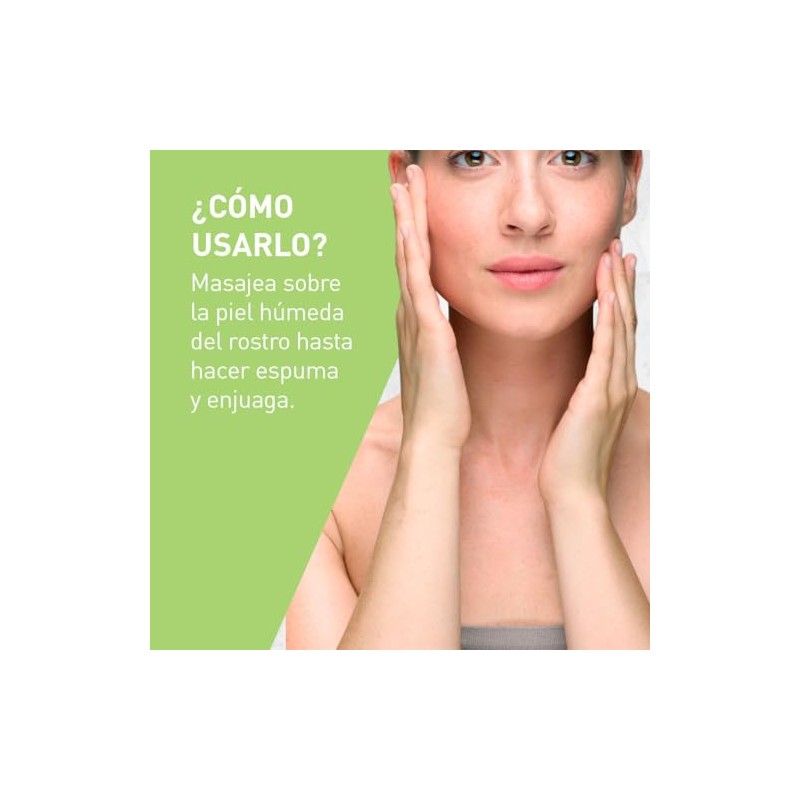 CeraVe Limpiadora Crema-Espuma Hidratante Facial Diaria para Piel Normal a