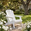 Gefaxi Oversize Wooden Outdoor Folding Chair with Armrest