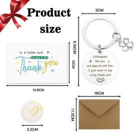 Kabulae Coworker Gifts,CoWorker Gifts for Women,Gift for Coworker Leaving,Coworker Keyring,Male Coworker Gifts,Coworker Appreciation Gifts,Coworker Leaving Gifts for Men,Christmas Coworker Gifts