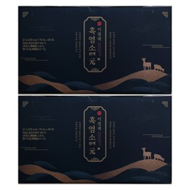 Leo I Economy 래오이경제 흑염소진액원元 70ml x 30개입 2개 / 써클 Raeoikyeongjae Black Goat Essence Original 70ml x 30 pieces 2 packs / Circle