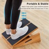 StrongTek Professional Wooden Slant Board, Adjustable Incline Board, and Calf