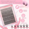 Kit De Extensiones De Pestañas Diy Naturales 8-18mm Itntfn