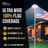 Flagpole Department Ultra Bright Solar Powered Flag Pole Light |