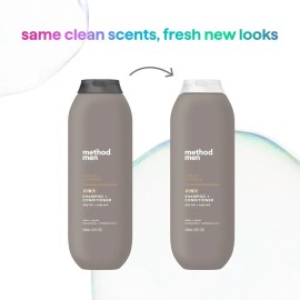 Method Men Shampoo Acondicionador 2-en-1 Cedro Ciprés 414ml