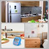 4Pcs Kitchen Timer, Kikuo Digital Timer, Big Digit Magnetic Clock,