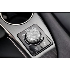 Driving Mode Select Switch Knob Covers Crystal Decals Stickers Compatible with Lexus RX:2016-2020, NX:2015-202O