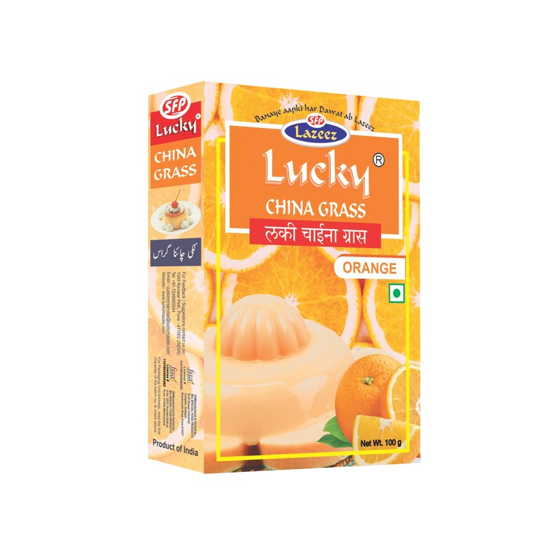 Lucky China Grass Fruit Punch Combo (Pineapple+Orange+Guava) 300g