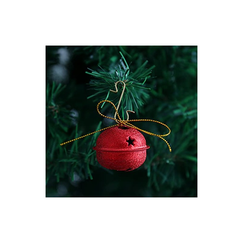 HERZWILD 120pcs Bauble Hooks, Christmas Tree Hooks, Ornament Hooks, Bauble