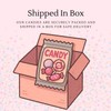 Peppermint Flavored Freeze-Dried Taffy 2 oz – Crunchy & Airy