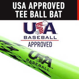 Franklin Sports Teeball Bats - Kids Youth Baseball and Teeball Bats - Aluminum - USA Baseball Approved