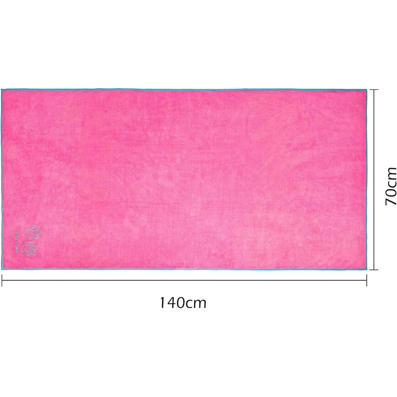 Lucky Paws® Dog Towel - 140 x 70 cm XL