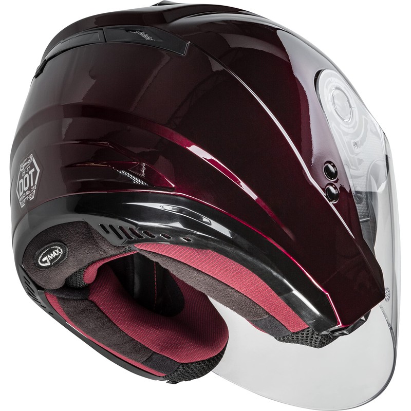 GMAX OF-77 Open-Face DOT Approved Motorcycle Helmet for Motorcycles, Scooters,