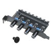 VGOL 4 Knob Cooling Fan Speed Controller PC 8 Channels