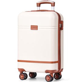 Krute Carry On Luggage 22x14x9 Airline Approved Hard Shell Suitcases with Wheels 20in PC+ABS TSA Approved Carry On Suitcase