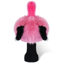 mytag Funny Golf Club Head Covers, Flamingo Animal Plush Driver Headcover, Golf Headcover Fits Standard 460cc Driver Head