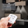 Fosmon Wireless LED Puck Light 3 Pack with Remote Control,