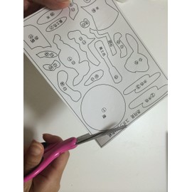 Making Tsukimi Rabbits with Oshi-e Handmade Kit