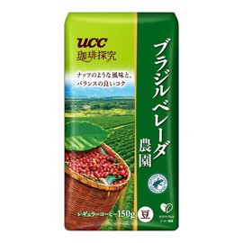 UCC Coffee Exploration Fried Beans Brazil Bereda Farm 15.9 oz (450 g) (3 x 5.3 oz (150 g) Regular Coffee (Beans) [Ground Beans] [Roasted]