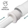 SKIR'CO White 32 x 25 mm Rubber Sleeve for Drain