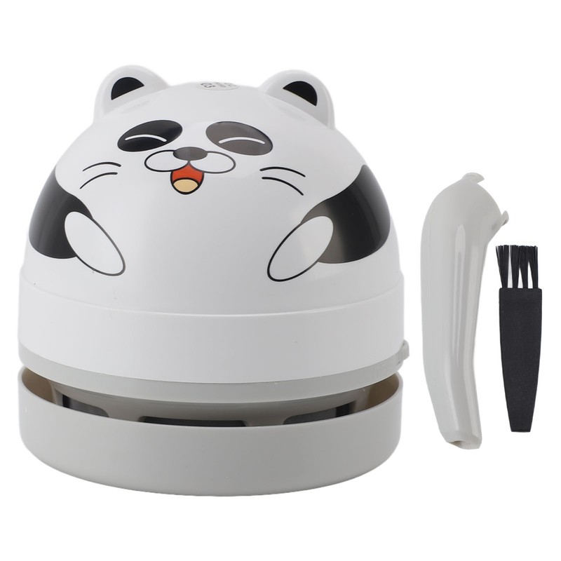 Desktop Vacuum Cleaner with Vacuum Nozzle Cleaning Brush Portable Mini
