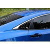 Thenice for 10th Gen Civic Rear Side Window Louvers Racing