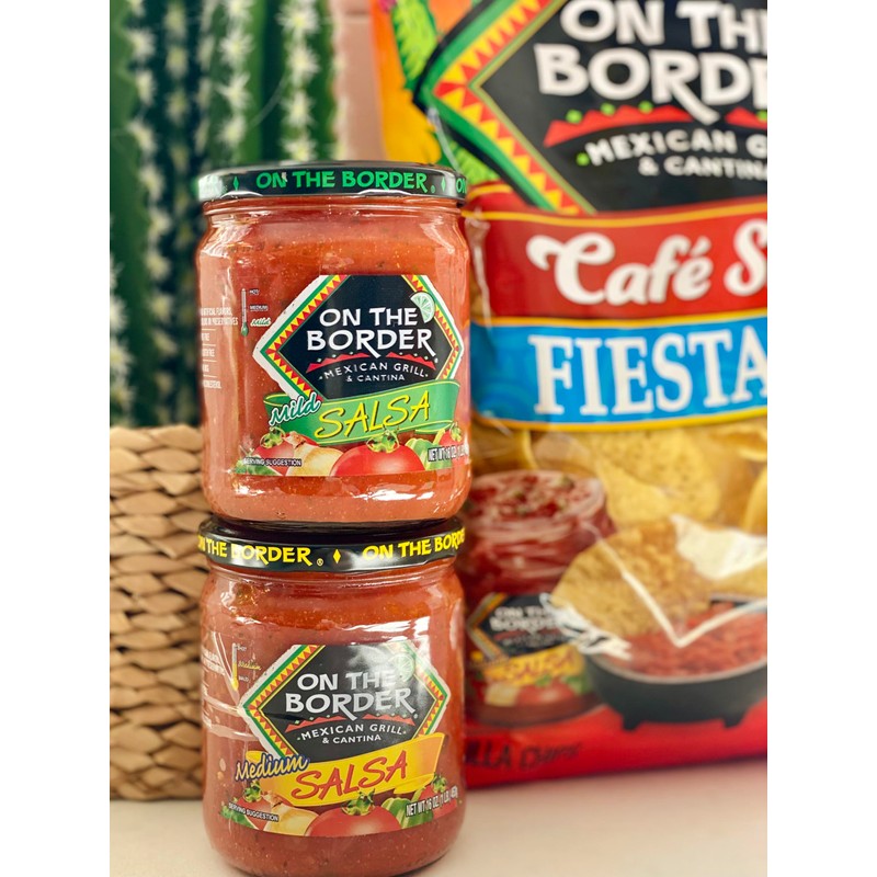 On The Border Salsa Original Medium 16 oz. Jar (Pack