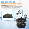 005-302-4300-03 Water Valve Top Dome with Pressure & Gauge Compatible