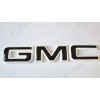 Auto Front GMC White Black Emblem Overlay 2019-2025 GMC Sierra