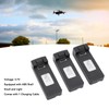 3Pcs Lithium Battery for RC Quadcopter 1800mAh 3.7V Small Light
