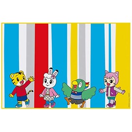 Skater VS1 Shimajiro Leisure Sheet, S, 23.6 x 35.4 inches (60 x 90 cm), 21