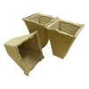 Growers Choice Peat Free Square Fibre Pots, 8 cm Square,