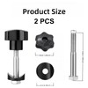 SZHSYJY 2 Set Rollator Walker Replacement knobs,Universal,Replacement Arm Adjustment Knobs