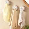 Set of 4 Tea Towel Holders, No Drilling, Kitchen Towel