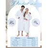 Jecery 2 Pack His and Hers Matching Robes Set I