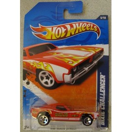 Hot Wheels 2011-165 Dixie Challenger HW Main Street RED 1:64