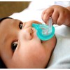 RaZbaby JollyPop Baby Pacifier Newborn, Double Pack, Pink, 0-3 Months