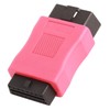 OBD2 Male to Female Connector Adapter OBDII Plug for Vehicle