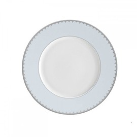 MONIQUE LHUILLIER WATERFORD Lily of the Valley Blue Accent plate 9"