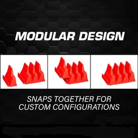 Synpinya 2Set Tool Spanner Storage Organize, Magnetic Wrench Storage Holder,Wrench Storage Bracket