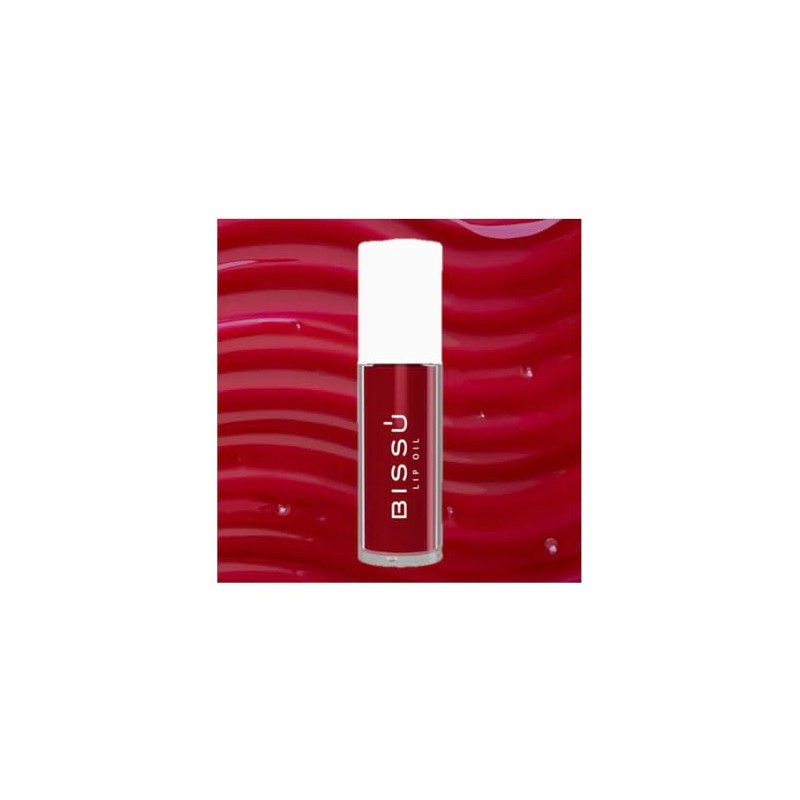 Lip Oil Bissu con Vitamina E, Aceites humectantes, Antioxidantes y