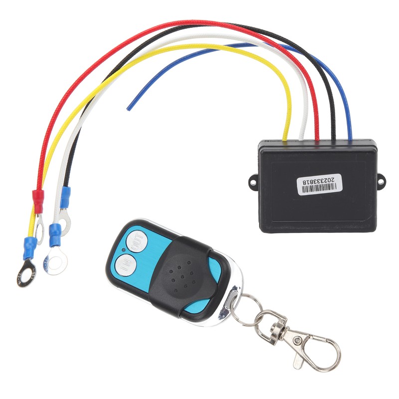 Wireless Winch Remote Control Kit DC 12V 24V 50ft Range