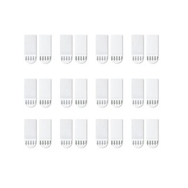 Large Picture Hanging Strips Heavy Duty,12Pairs (24Strips) Picture Canvas Hanger No Nails,Photo Frame Stickers for Wall,Hanging Picture Without Nail - 16x70mm