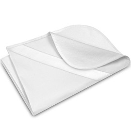 Mattress Protector 160 x 200 cm Waterproof – Mattress Topper as Moisture Protection for Children or for Incontinence – Washable Mattress Protector with 4 Corner Elastics – No Crinkling – Oeko-Tex 100