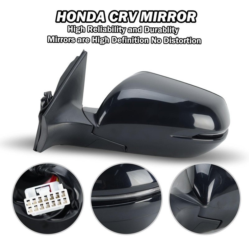 MOFOAP Driver Side Mirror For 2017-2022 Honda CRV Mirrors with