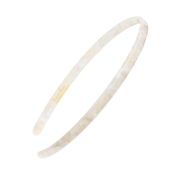 France Luxe 1/4" Ultracomfort Headband - Pavlova White