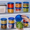 12 Pack-16 OZ Freezer Storage Containers, Small Plastic Containers with