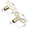 Create idea 4PCS Faucet Key Radiator Valve Key 6mm 7mm